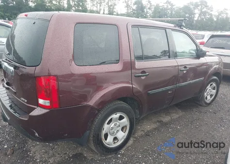 2013 Honda Pilot Lx z USA, uszkodzony, nr VIN 5FNYF4H20DB074962